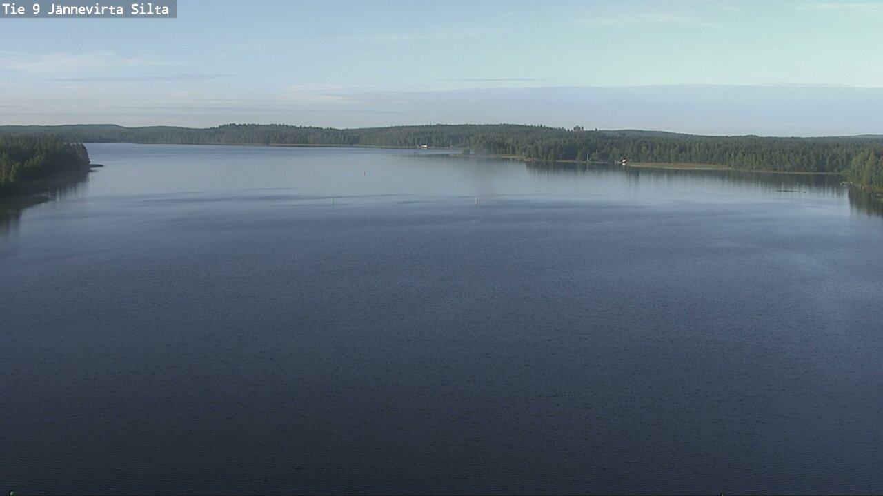 Weather Camera Image Road 9 Kuopio, Jännevirran silta, Kuopio, Pohjois-Savo