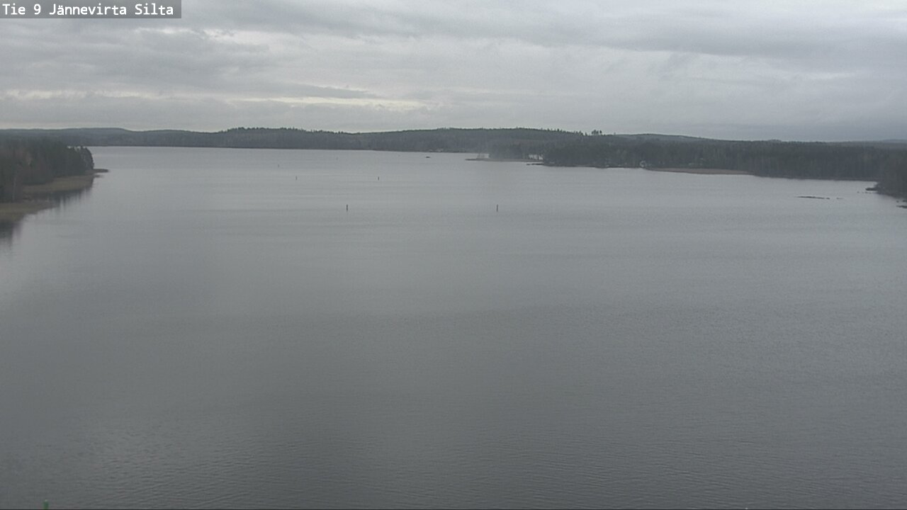 Weather Camera Image Väg 9 Kuopio, Jännevirran silta, Kuopio, Pohjois-Savo