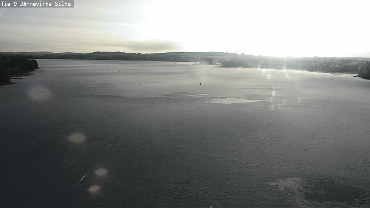 Weather Camera Image Väg 9 Kuopio, Jännevirran silta, Kuopio, Pohjois-Savo