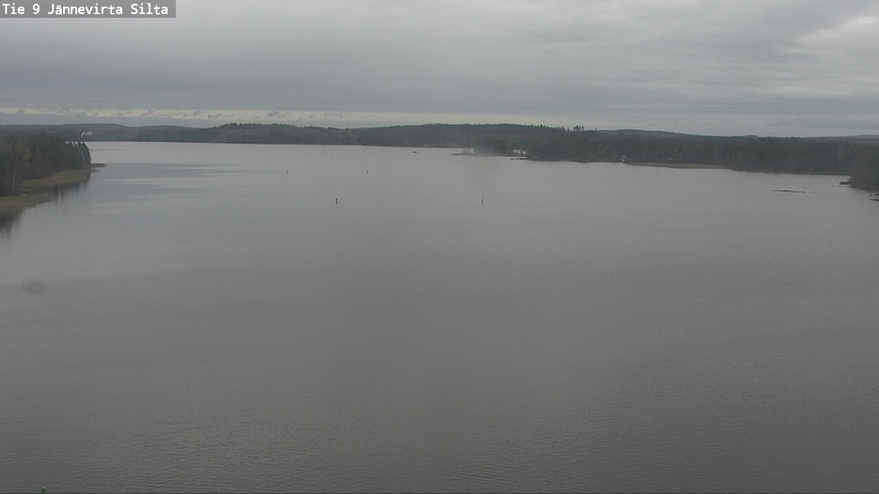 Weather Camera Image Väg 9 Kuopio, Jännevirran silta, Kuopio, Pohjois-Savo