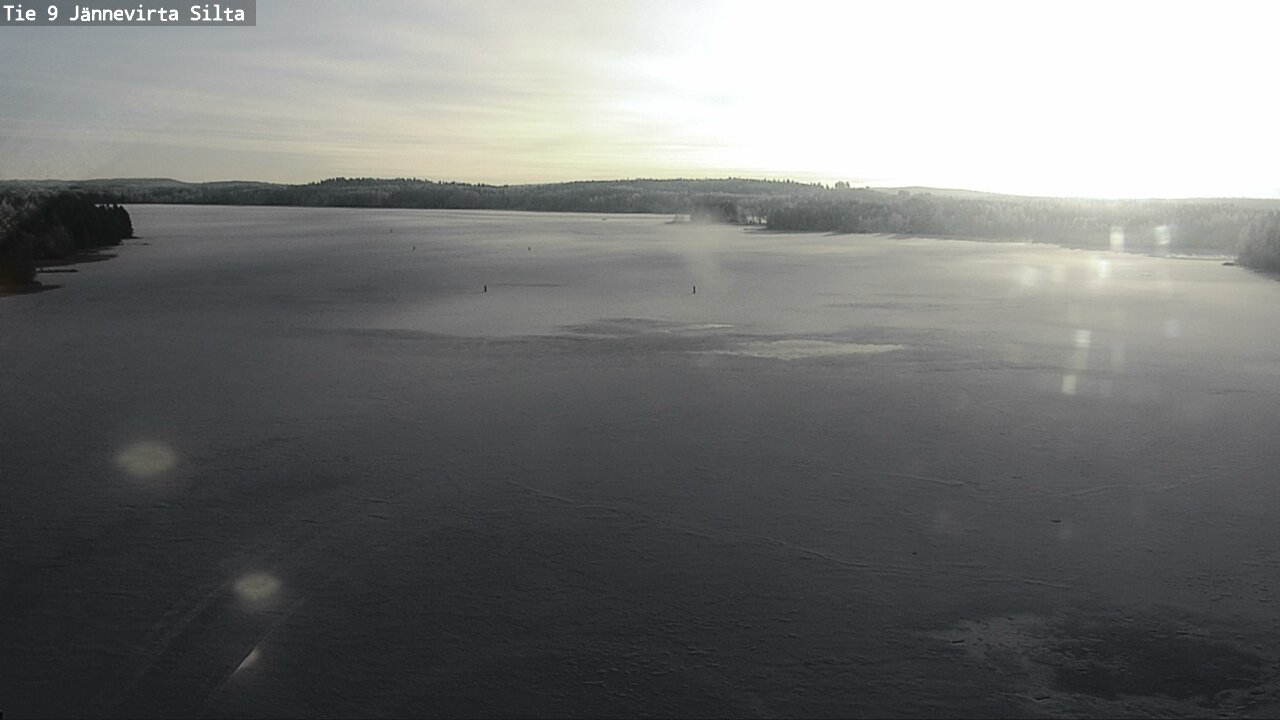 Weather Camera Image Väg 9 Kuopio, Jännevirran silta, Kuopio, Pohjois-Savo