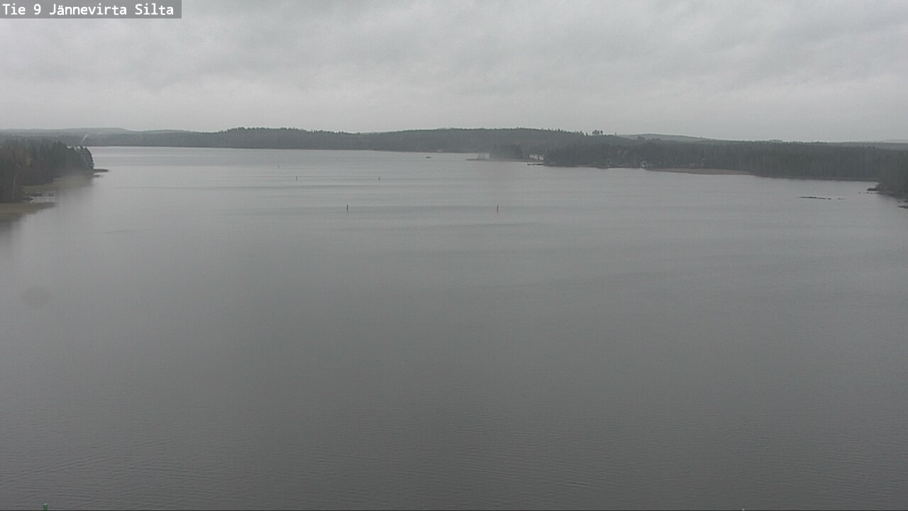 Weather Camera Image Väg 9 Kuopio, Jännevirran silta, Kuopio, Pohjois-Savo