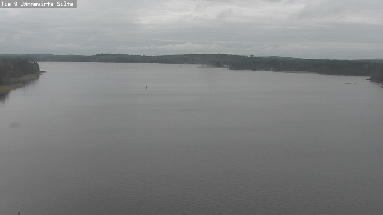 Weather Camera Image Väg 9 Kuopio, Jännevirran silta, Kuopio, Pohjois-Savo