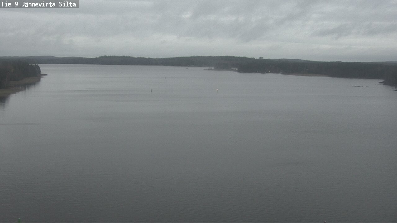 Weather Camera Image Väg 9 Kuopio, Jännevirran silta, Kuopio, Pohjois-Savo