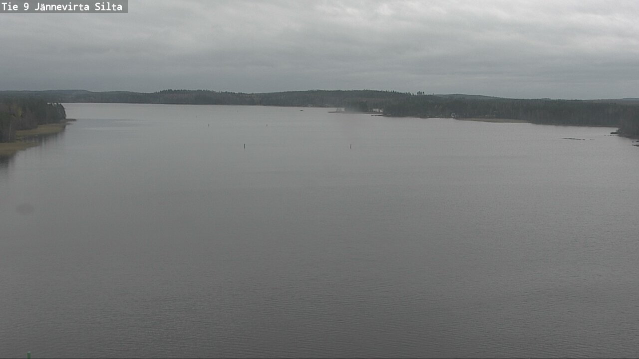 Weather Camera Image Väg 9 Kuopio, Jännevirran silta, Kuopio, Pohjois-Savo