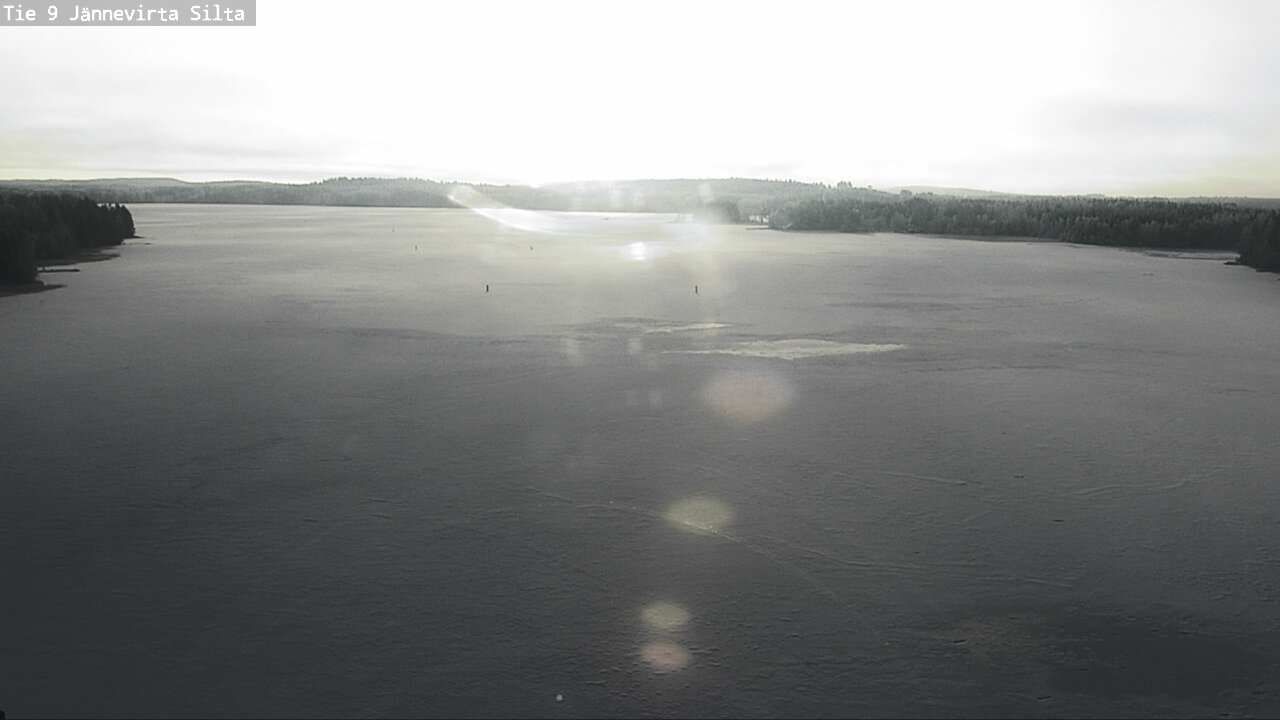 Weather Camera Image Väg 9 Kuopio, Jännevirran silta, Kuopio, Pohjois-Savo