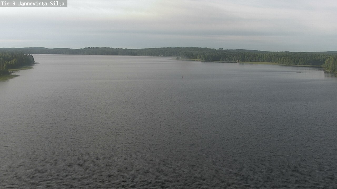 Weather Camera Image Väg 9 Kuopio, Jännevirran silta, Kuopio, Pohjois-Savo