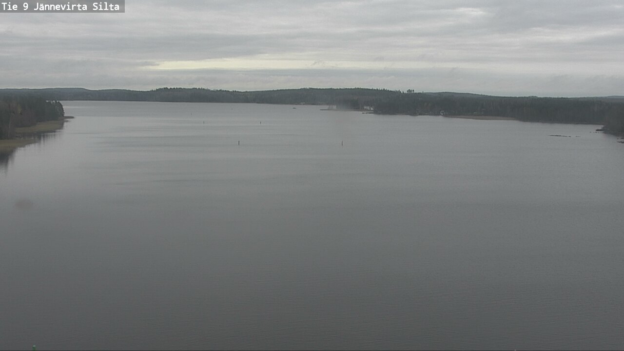 Weather Camera Image Väg 9 Kuopio, Jännevirran silta, Kuopio, Pohjois-Savo