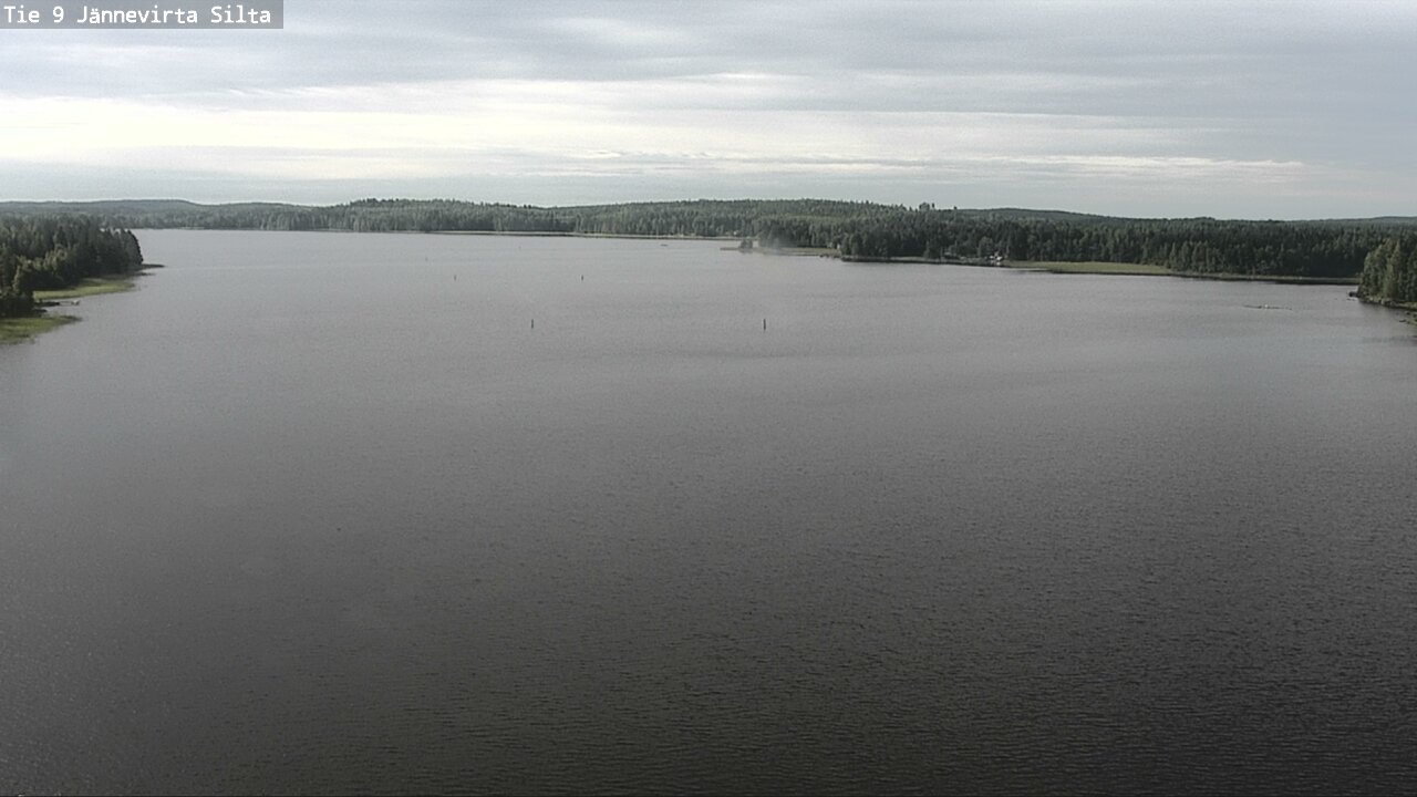 Weather Camera Image Väg 9 Kuopio, Jännevirran silta, Kuopio, Pohjois-Savo