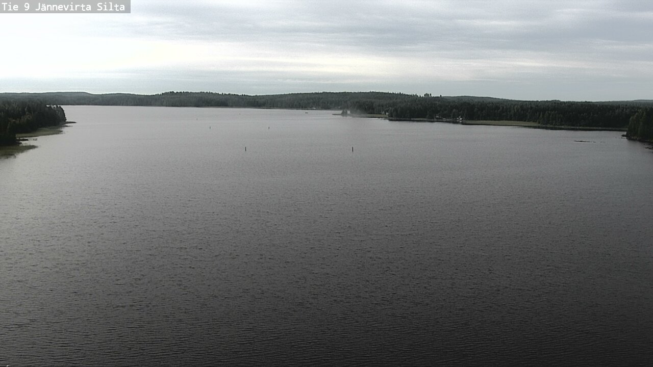 Weather Camera Image Väg 9 Kuopio, Jännevirran silta, Kuopio, Pohjois-Savo