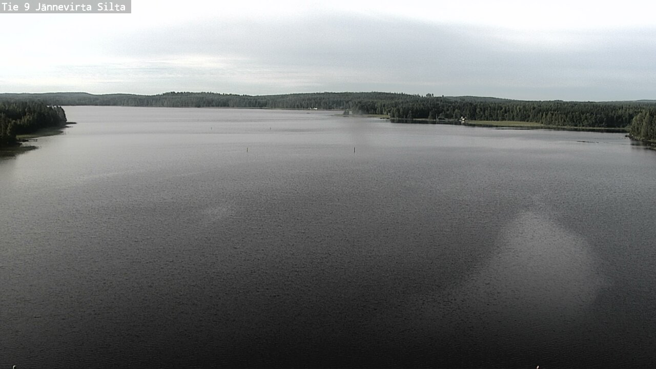 Weather Camera Image Road 9 Kuopio, Jännevirran silta, Kuopio, Pohjois-Savo