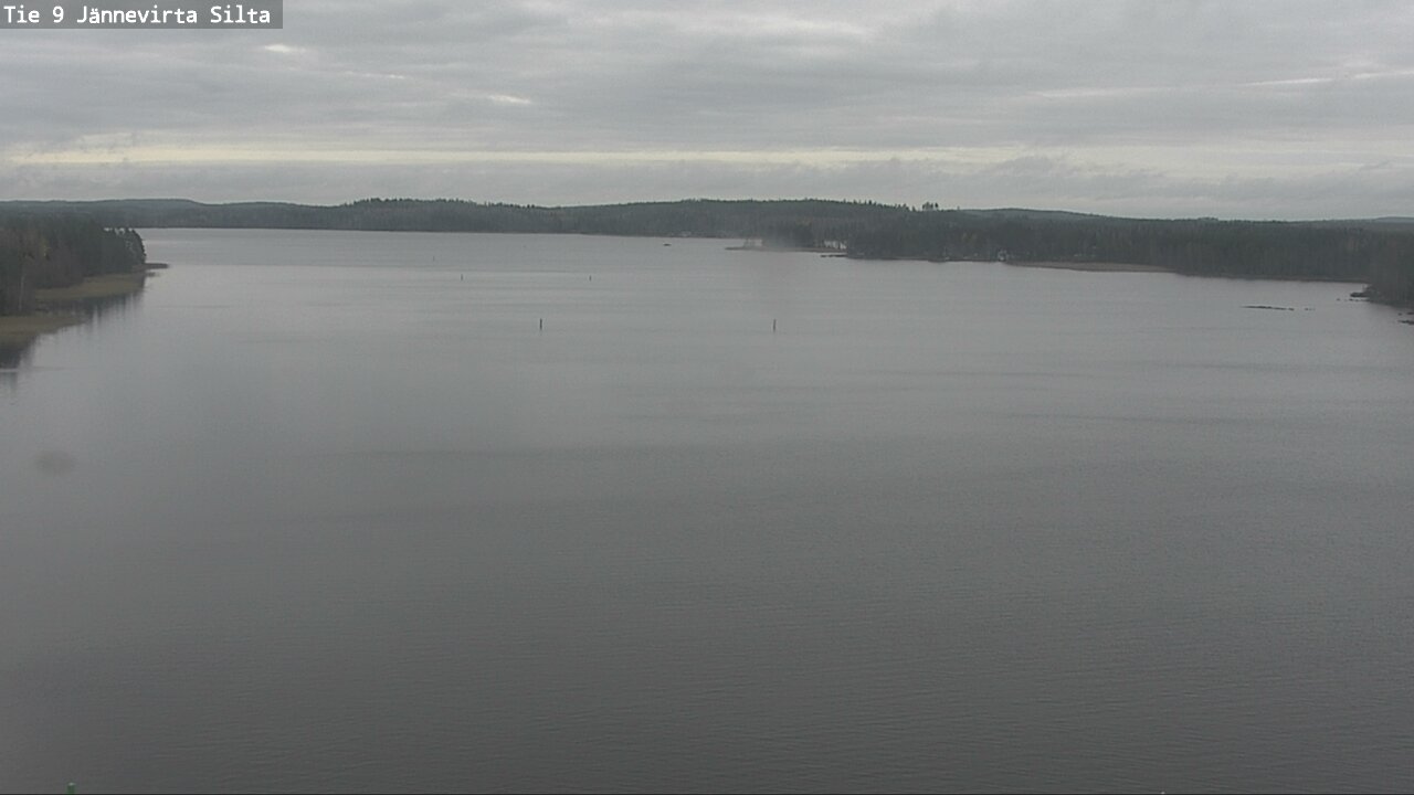 Weather Camera Image Väg 9 Kuopio, Jännevirran silta, Kuopio, Pohjois-Savo