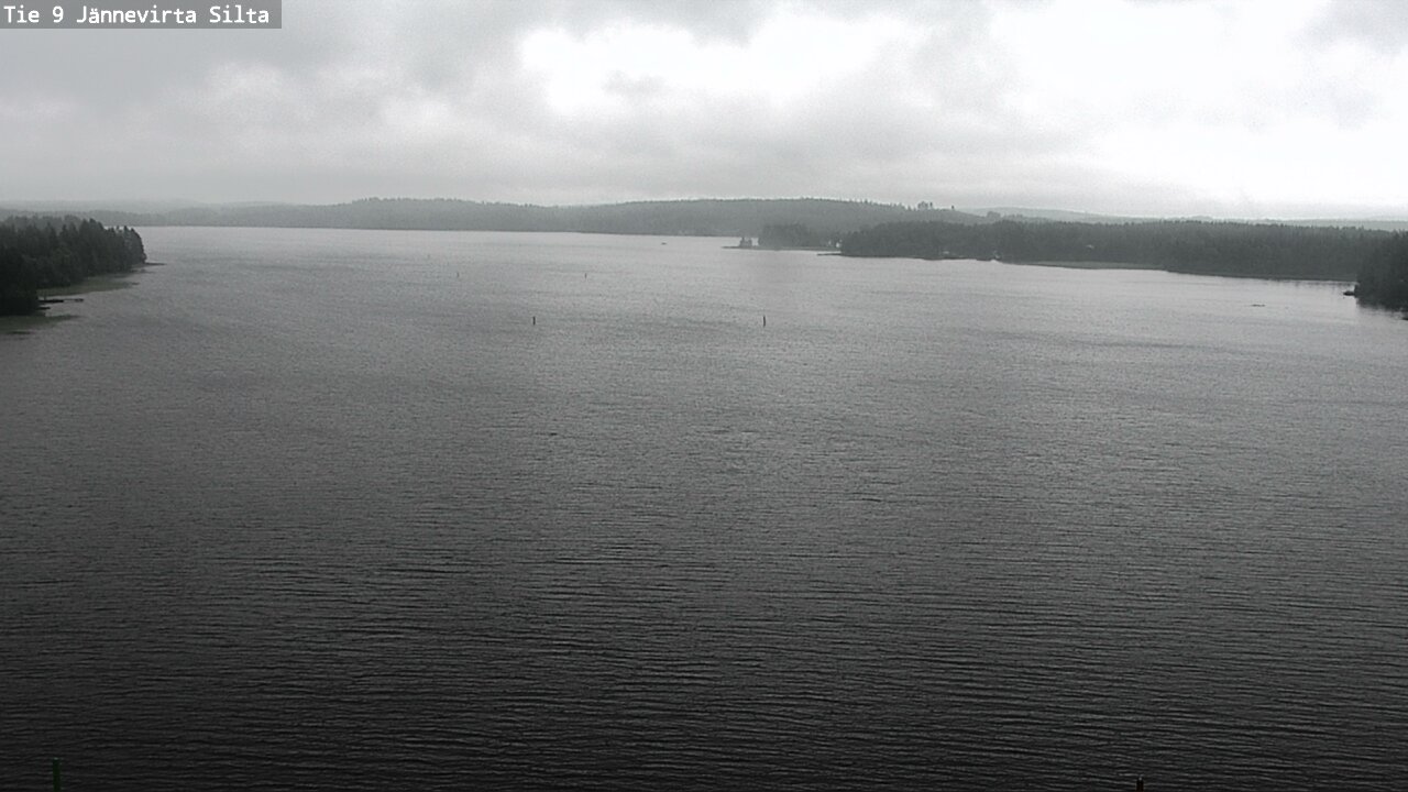 Weather Camera Image Road 9 Kuopio, Jännevirran silta, Kuopio, Pohjois-Savo
