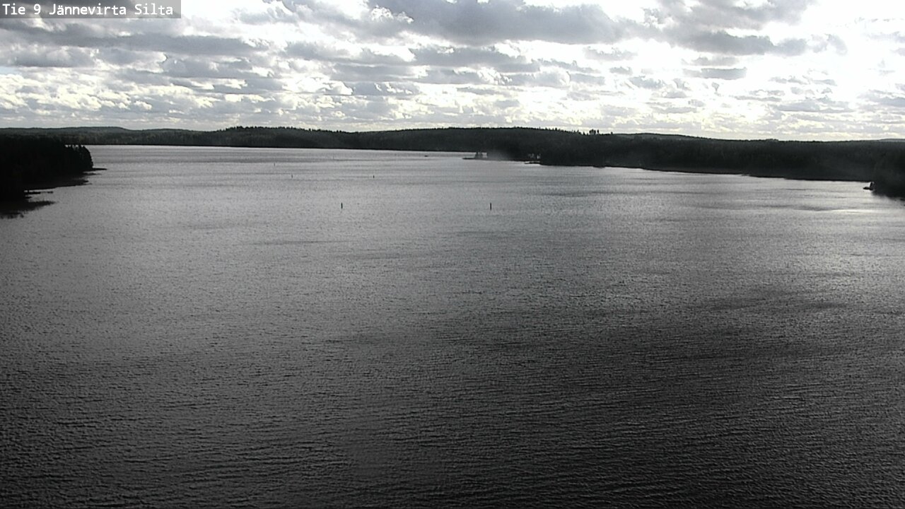 Weather Camera Image Väg 9 Kuopio, Jännevirran silta, Kuopio, Pohjois-Savo
