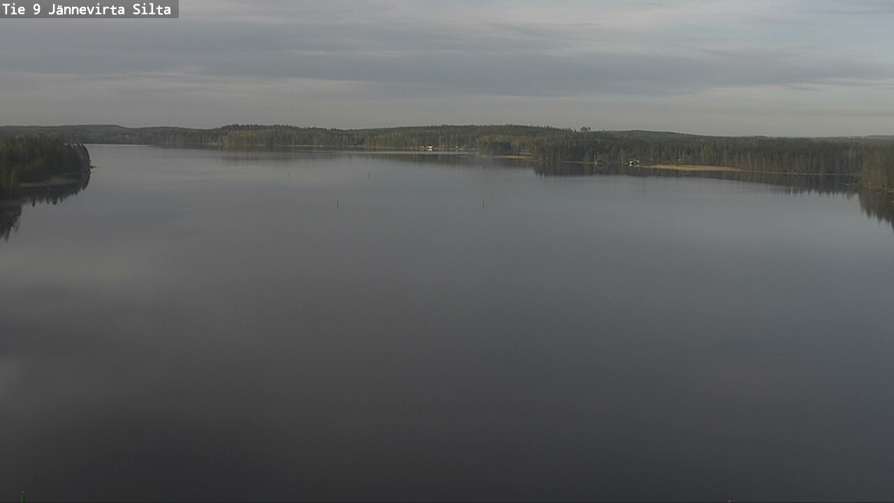 Weather Camera Image Väg 9 Kuopio, Jännevirran silta, Kuopio, Pohjois-Savo