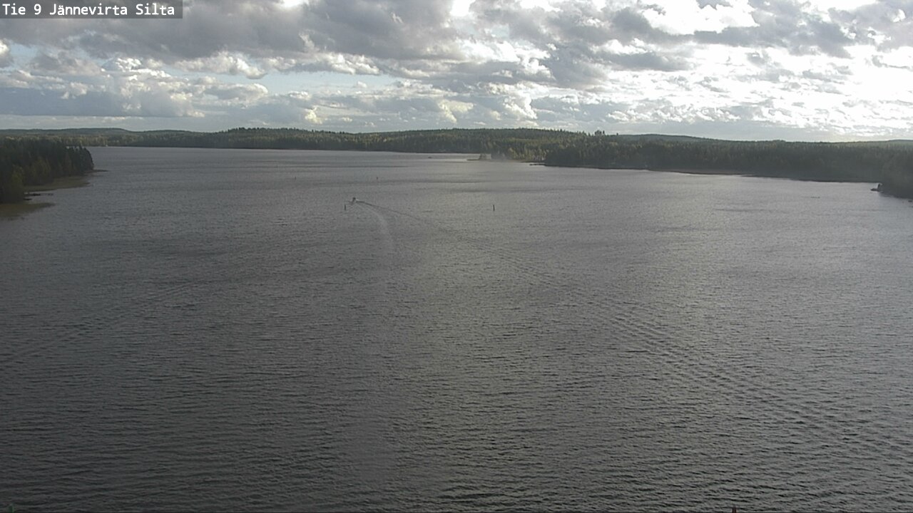 Weather Camera Image Road 9 Kuopio, Jännevirran silta, Kuopio, Pohjois-Savo