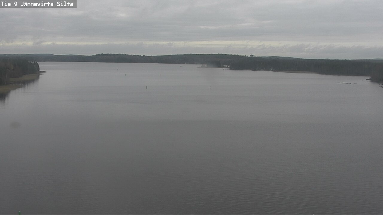 Weather Camera Image Väg 9 Kuopio, Jännevirran silta, Kuopio, Pohjois-Savo