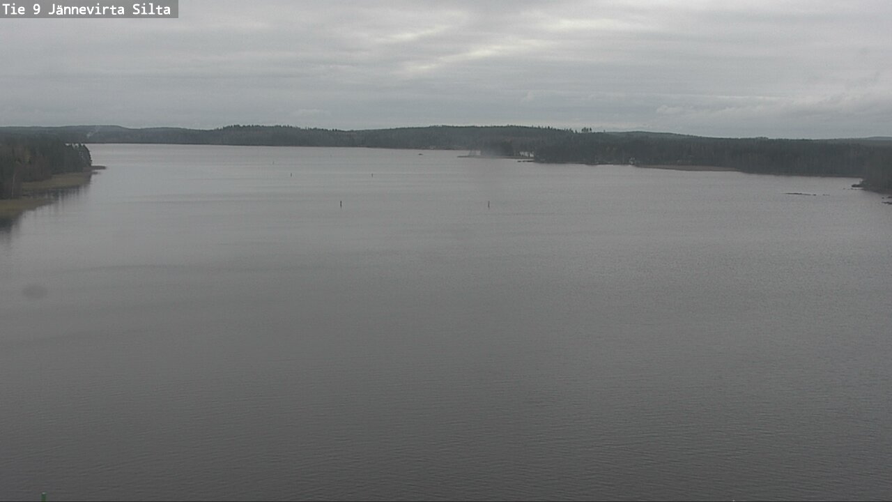 Weather Camera Image Väg 9 Kuopio, Jännevirran silta, Kuopio, Pohjois-Savo