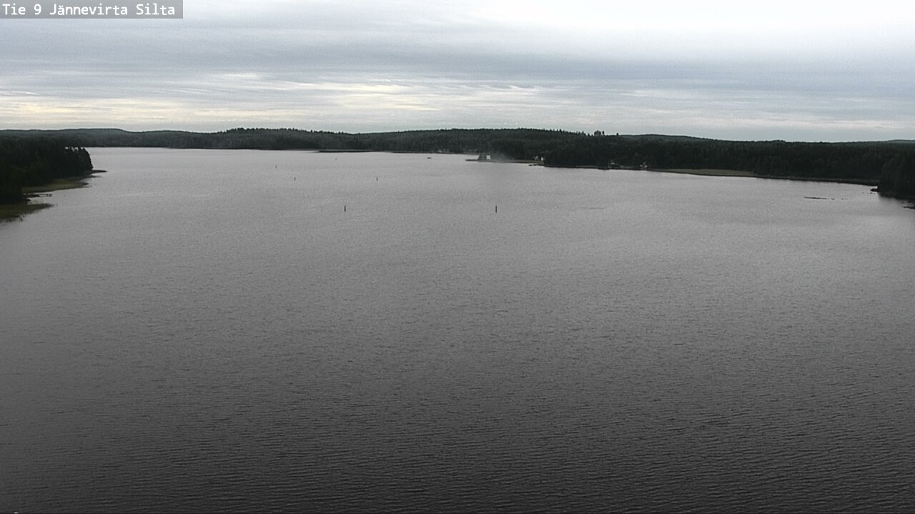 Weather Camera Image Väg 9 Kuopio, Jännevirran silta, Kuopio, Pohjois-Savo