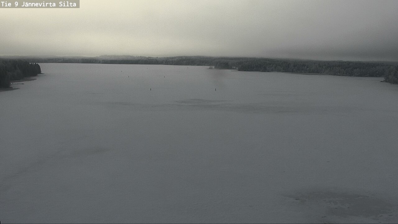 Weather Camera Image Väg 9 Kuopio, Jännevirran silta, Kuopio, Pohjois-Savo