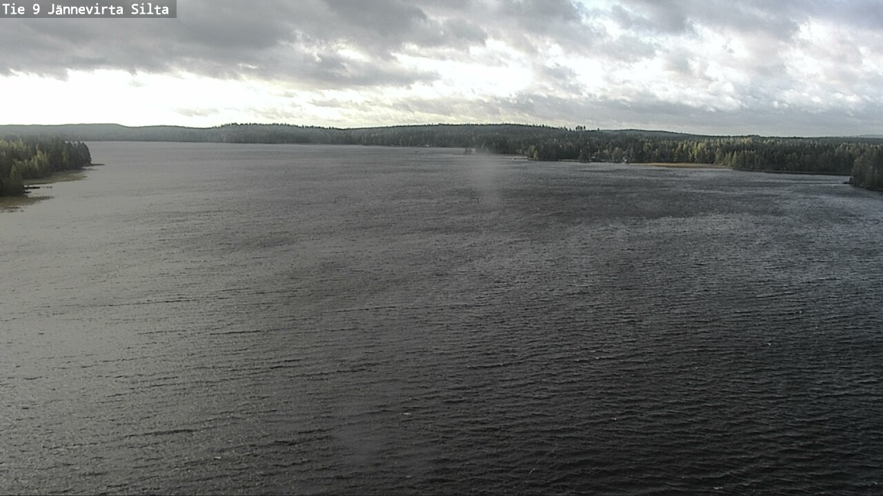 Weather Camera Image Road 9 Kuopio, Jännevirran silta, Kuopio, Pohjois-Savo