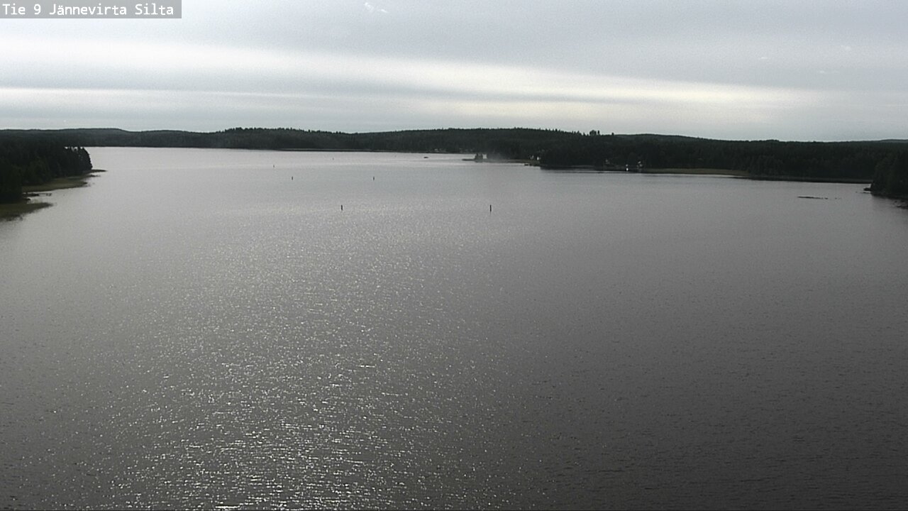 Weather Camera Image Väg 9 Kuopio, Jännevirran silta, Kuopio, Pohjois-Savo