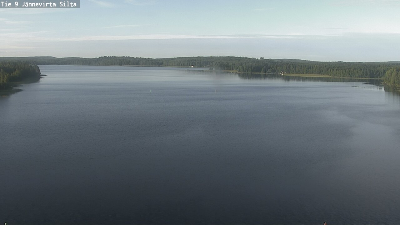 Weather Camera Image Road 9 Kuopio, Jännevirran silta, Kuopio, Pohjois-Savo