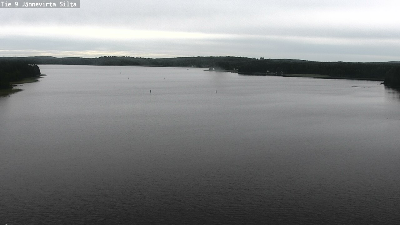 Weather Camera Image Väg 9 Kuopio, Jännevirran silta, Kuopio, Pohjois-Savo