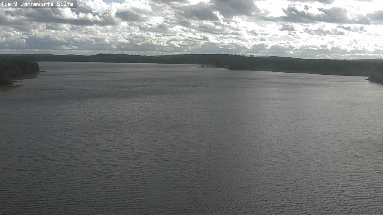 Weather Camera Image Road 9 Kuopio, Jännevirran silta, Kuopio, Pohjois-Savo