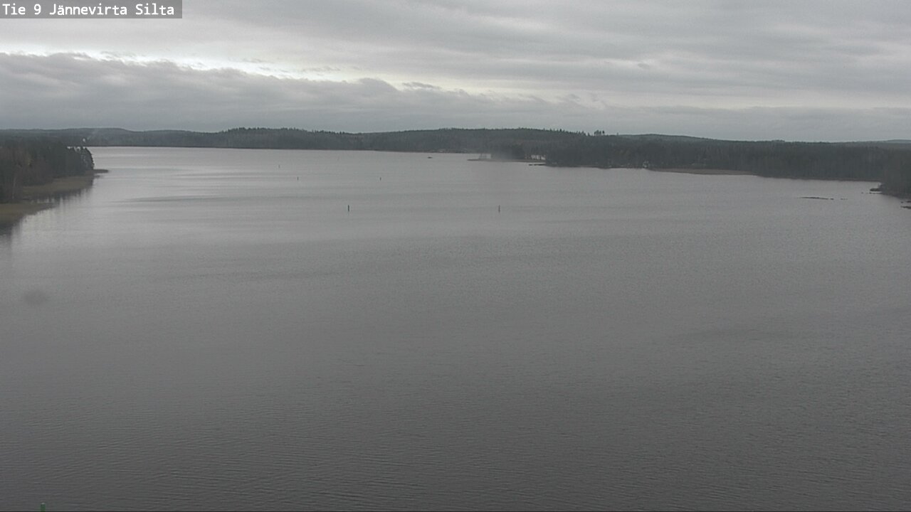 Weather Camera Image Väg 9 Kuopio, Jännevirran silta, Kuopio, Pohjois-Savo