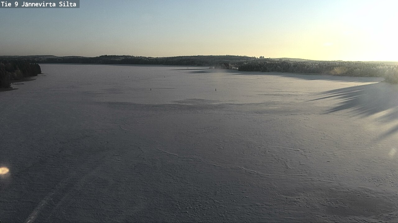 Weather Camera Image Väg 9 Kuopio, Jännevirran silta, Kuopio, Pohjois-Savo