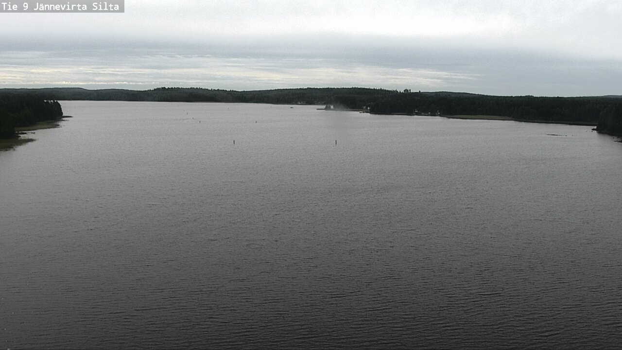 Weather Camera Image Väg 9 Kuopio, Jännevirran silta, Kuopio, Pohjois-Savo