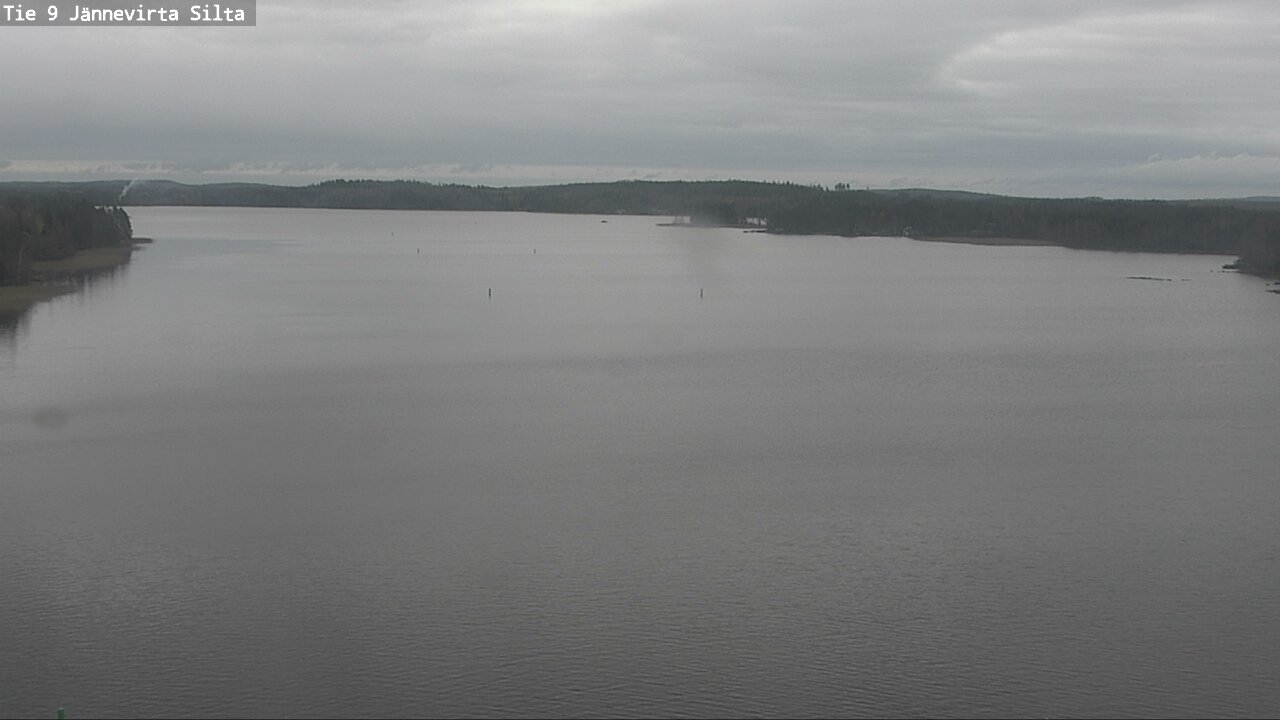 Weather Camera Image Väg 9 Kuopio, Jännevirran silta, Kuopio, Pohjois-Savo