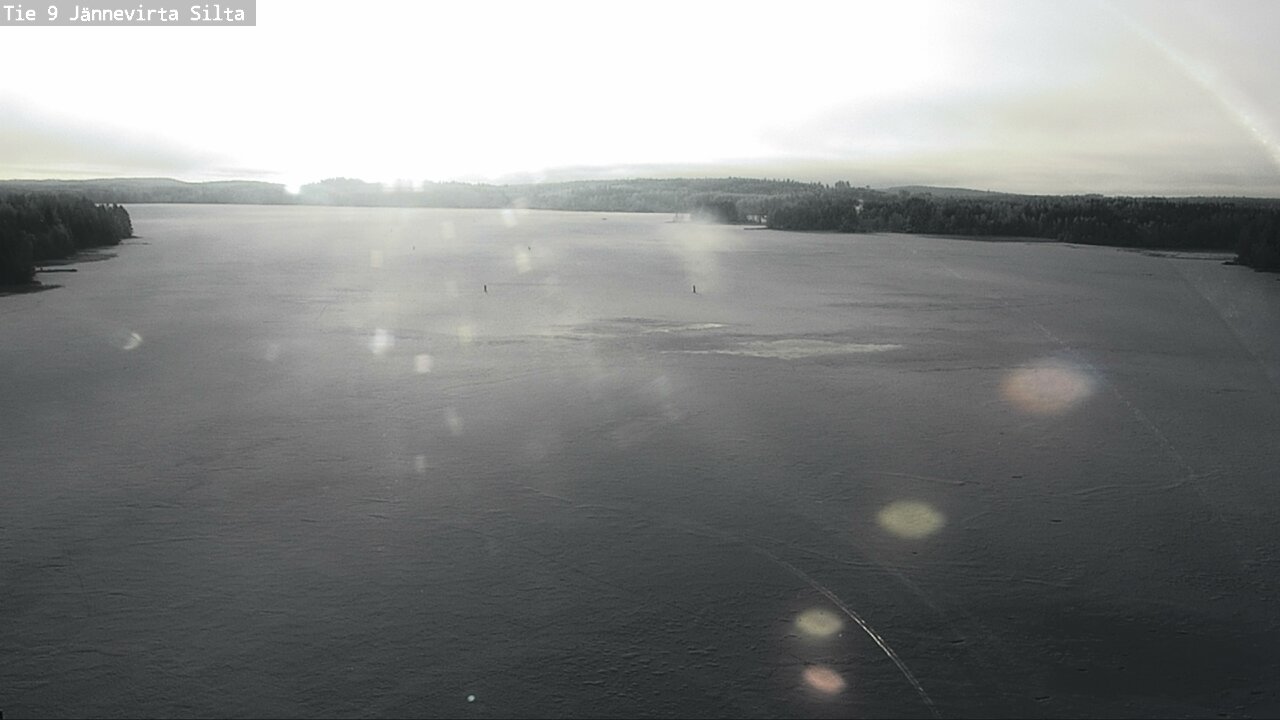 Weather Camera Image Väg 9 Kuopio, Jännevirran silta, Kuopio, Pohjois-Savo