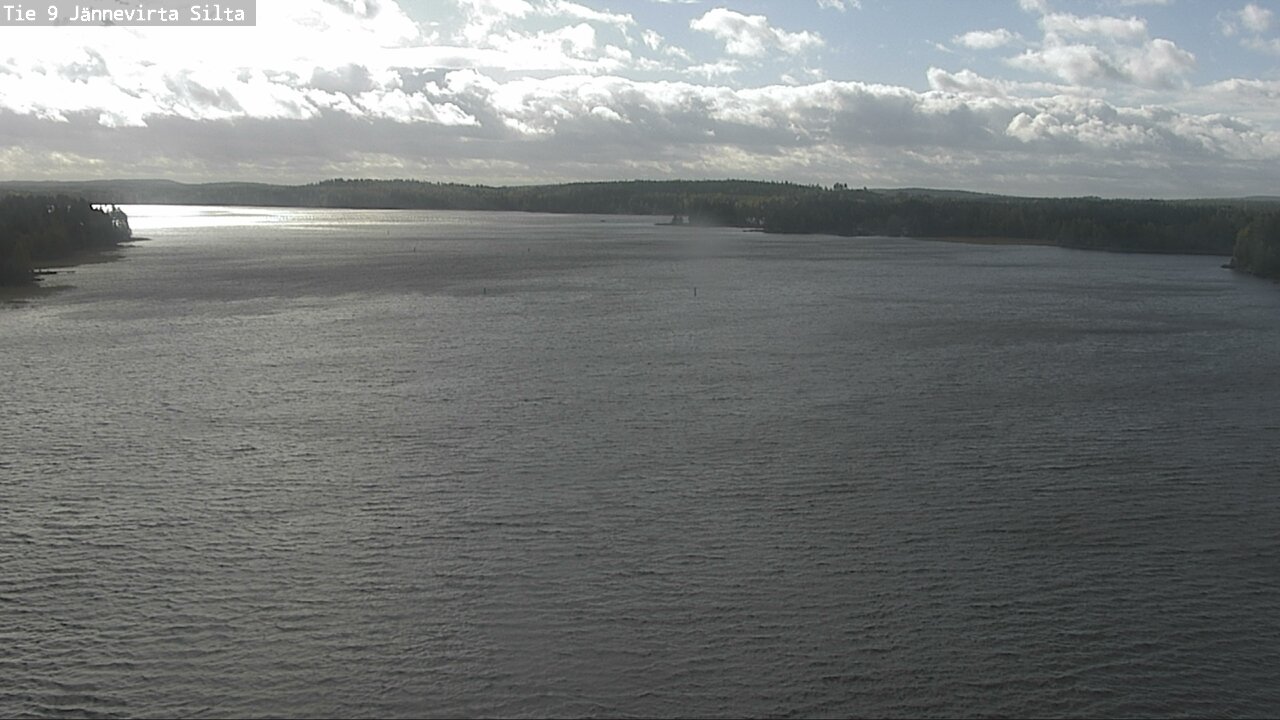 Weather Camera Image Väg 9 Kuopio, Jännevirran silta, Kuopio, Pohjois-Savo