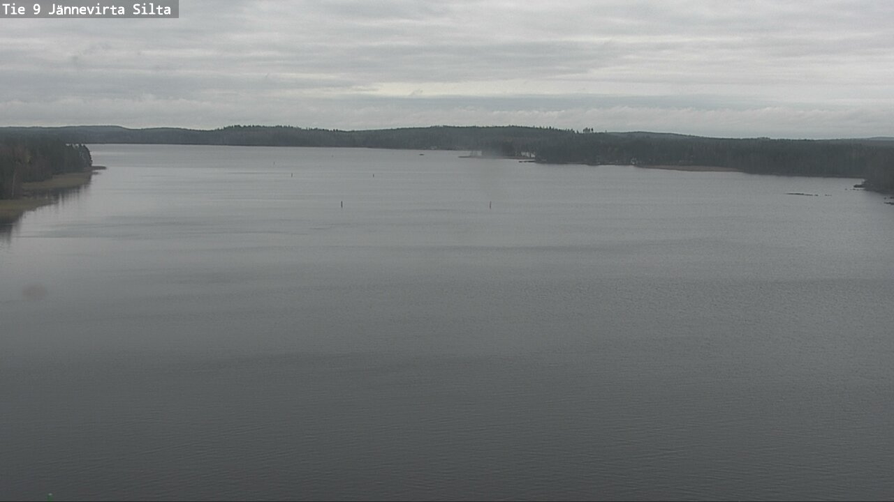 Weather Camera Image Väg 9 Kuopio, Jännevirran silta, Kuopio, Pohjois-Savo