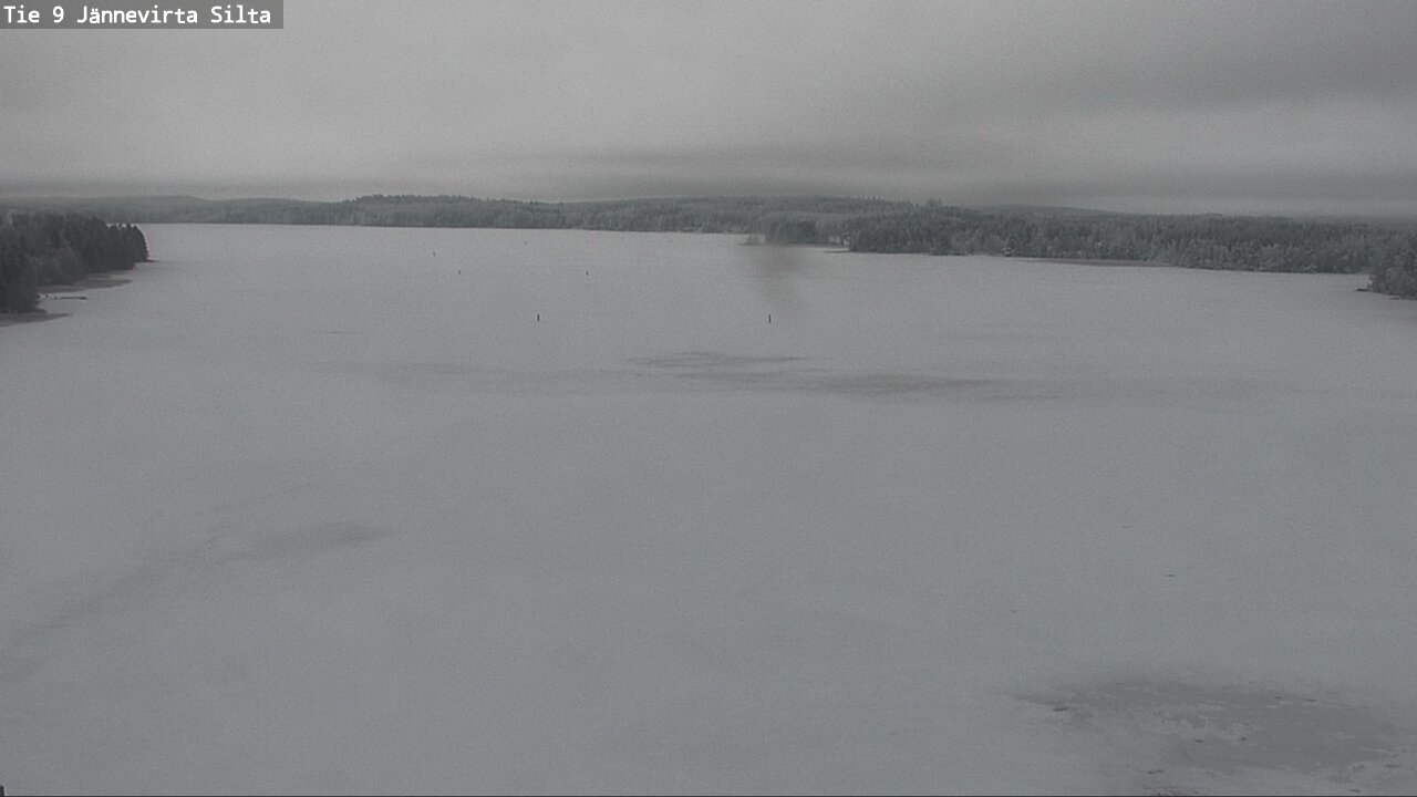 Weather Camera Image Väg 9 Kuopio, Jännevirran silta, Kuopio, Pohjois-Savo
