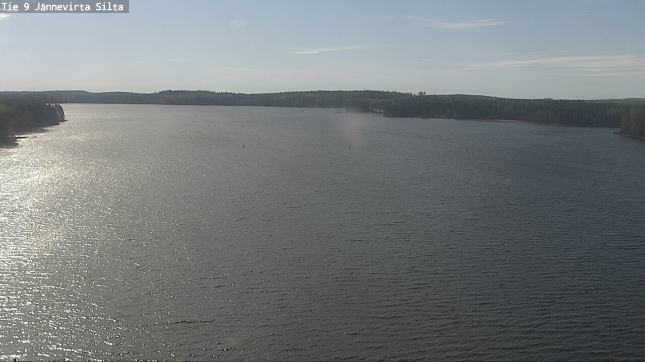 Weather Camera Image Road 9 Kuopio, Jännevirran silta, Kuopio, Pohjois-Savo