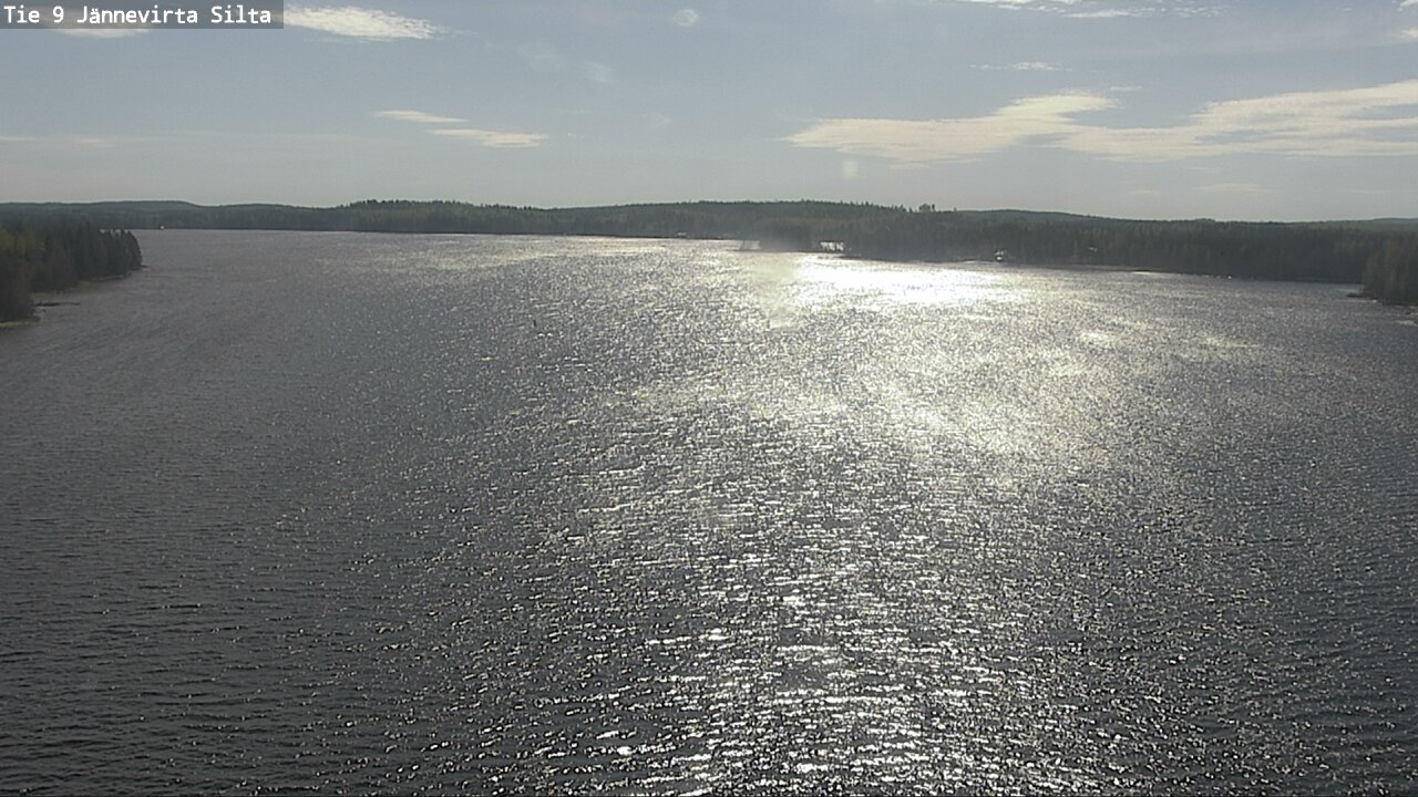 Weather Camera Image Väg 9 Kuopio, Jännevirran silta, Kuopio, Pohjois-Savo