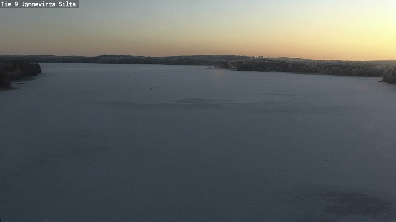 Weather Camera Image Väg 9 Kuopio, Jännevirran silta, Kuopio, Pohjois-Savo