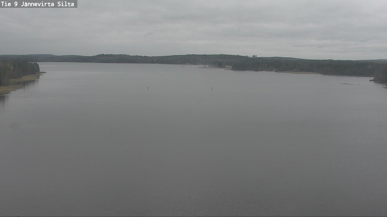 Weather Camera Image Väg 9 Kuopio, Jännevirran silta, Kuopio, Pohjois-Savo