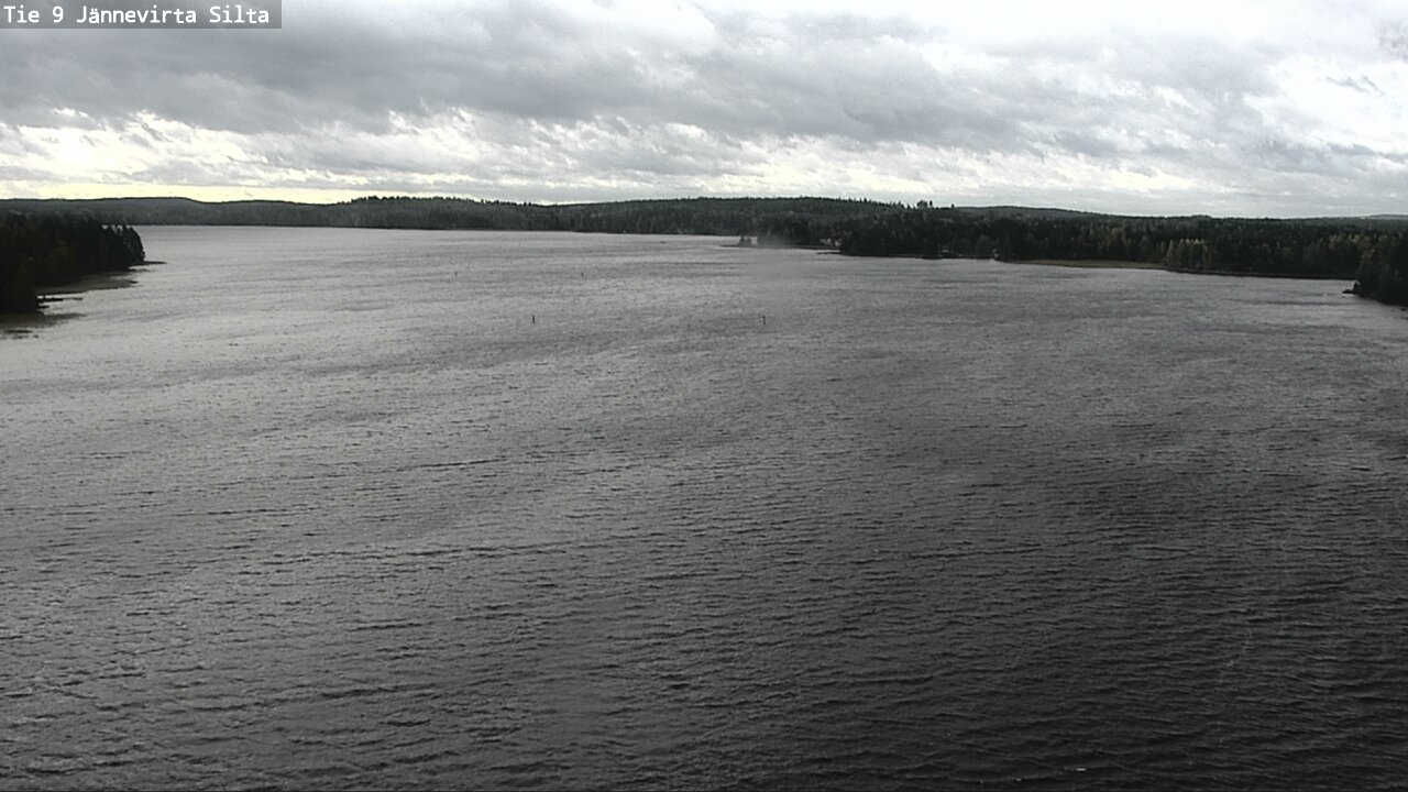 Weather Camera Image Väg 9 Kuopio, Jännevirran silta, Kuopio, Pohjois-Savo