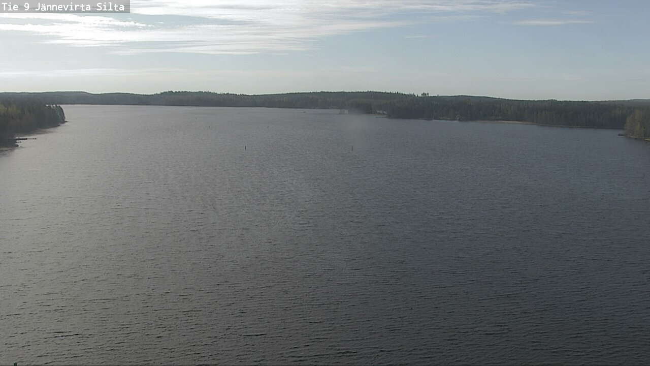 Weather Camera Image Road 9 Kuopio, Jännevirran silta, Kuopio, Pohjois-Savo
