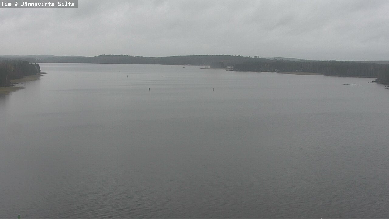 Weather Camera Image Väg 9 Kuopio, Jännevirran silta, Kuopio, Pohjois-Savo