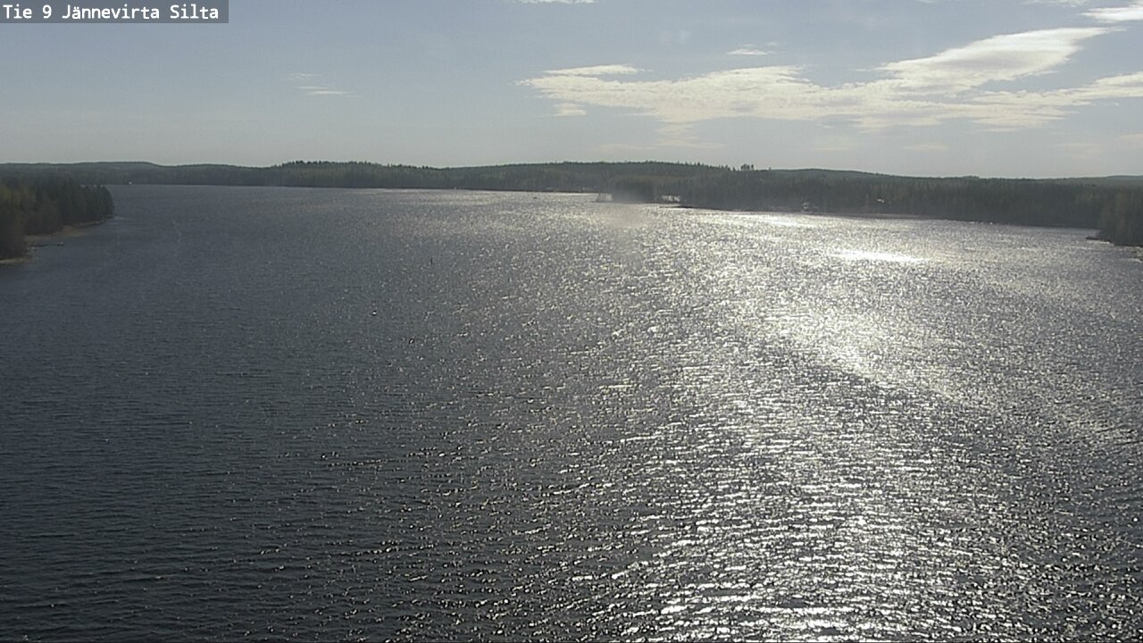 Weather Camera Image Väg 9 Kuopio, Jännevirran silta, Kuopio, Pohjois-Savo