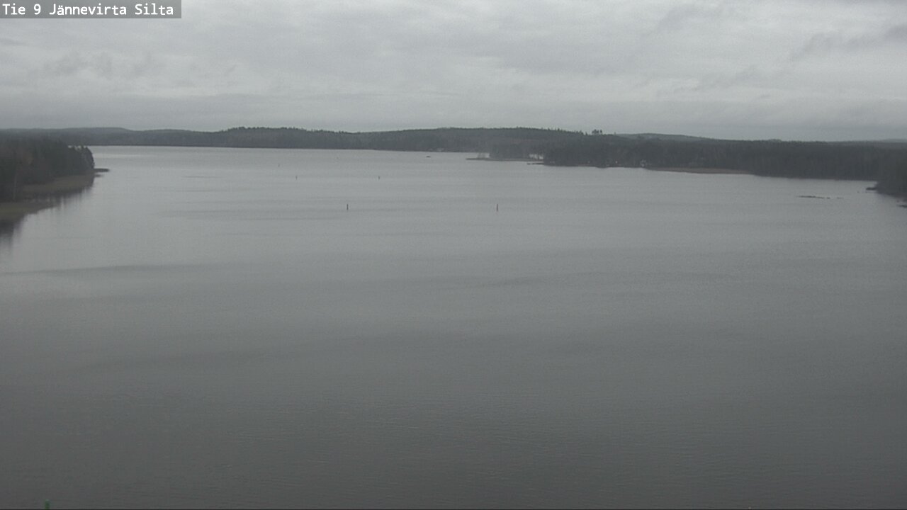 Weather Camera Image Väg 9 Kuopio, Jännevirran silta, Kuopio, Pohjois-Savo