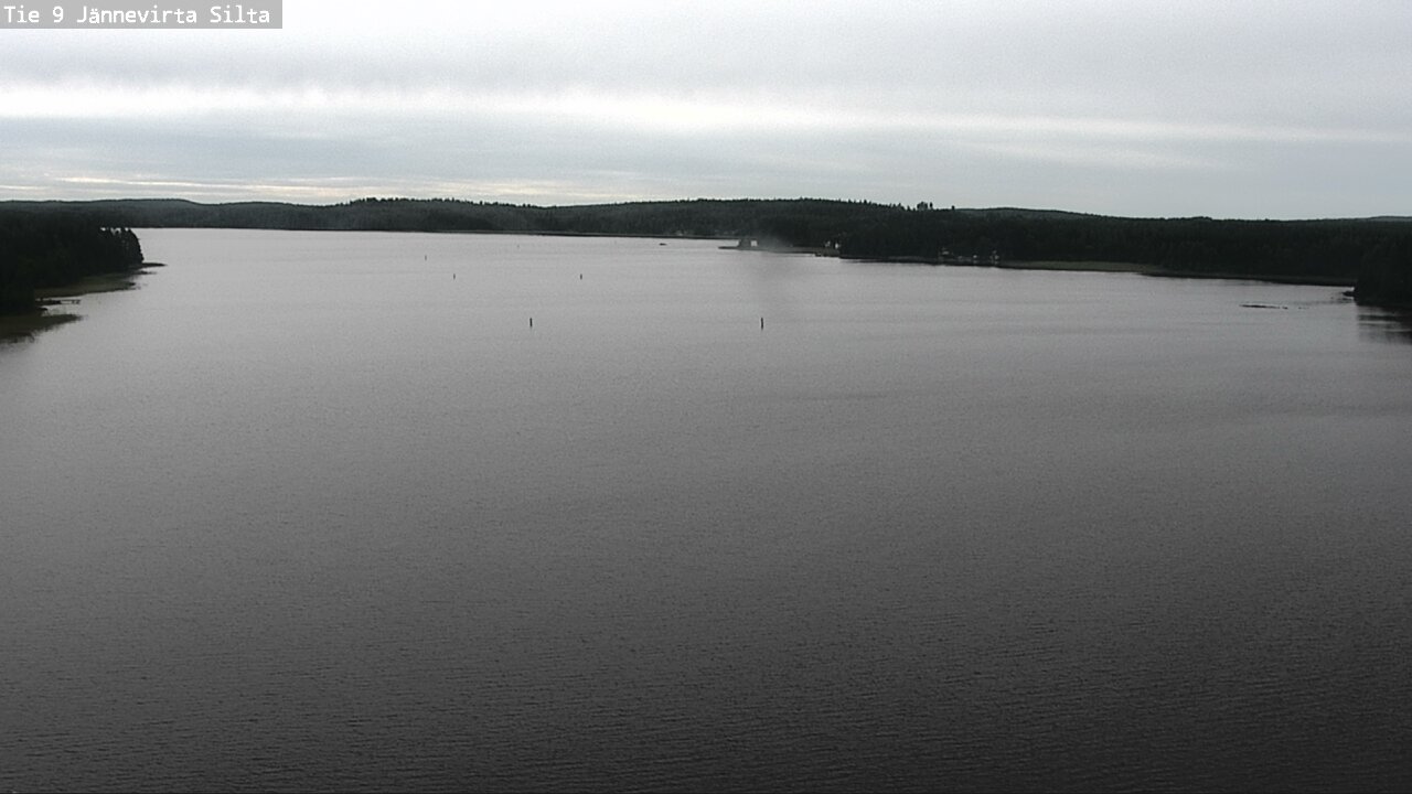 Weather Camera Image Väg 9 Kuopio, Jännevirran silta, Kuopio, Pohjois-Savo