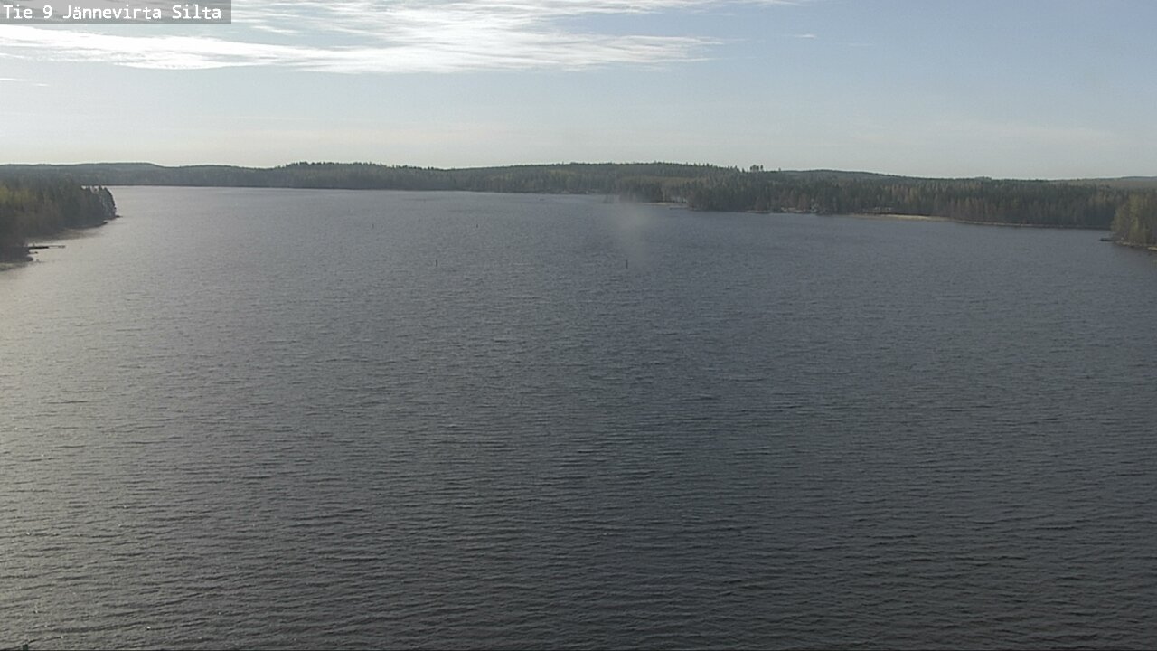 Weather Camera Image Road 9 Kuopio, Jännevirran silta, Kuopio, Pohjois-Savo