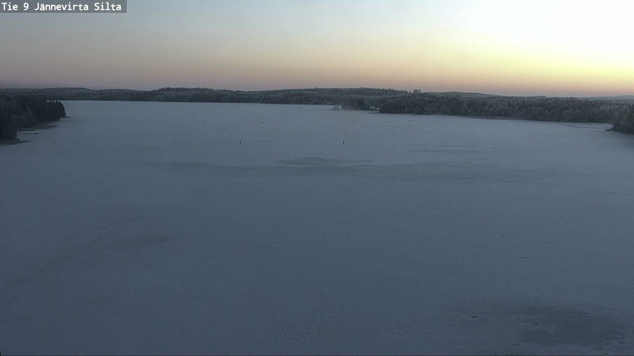 Weather Camera Image Väg 9 Kuopio, Jännevirran silta, Kuopio, Pohjois-Savo