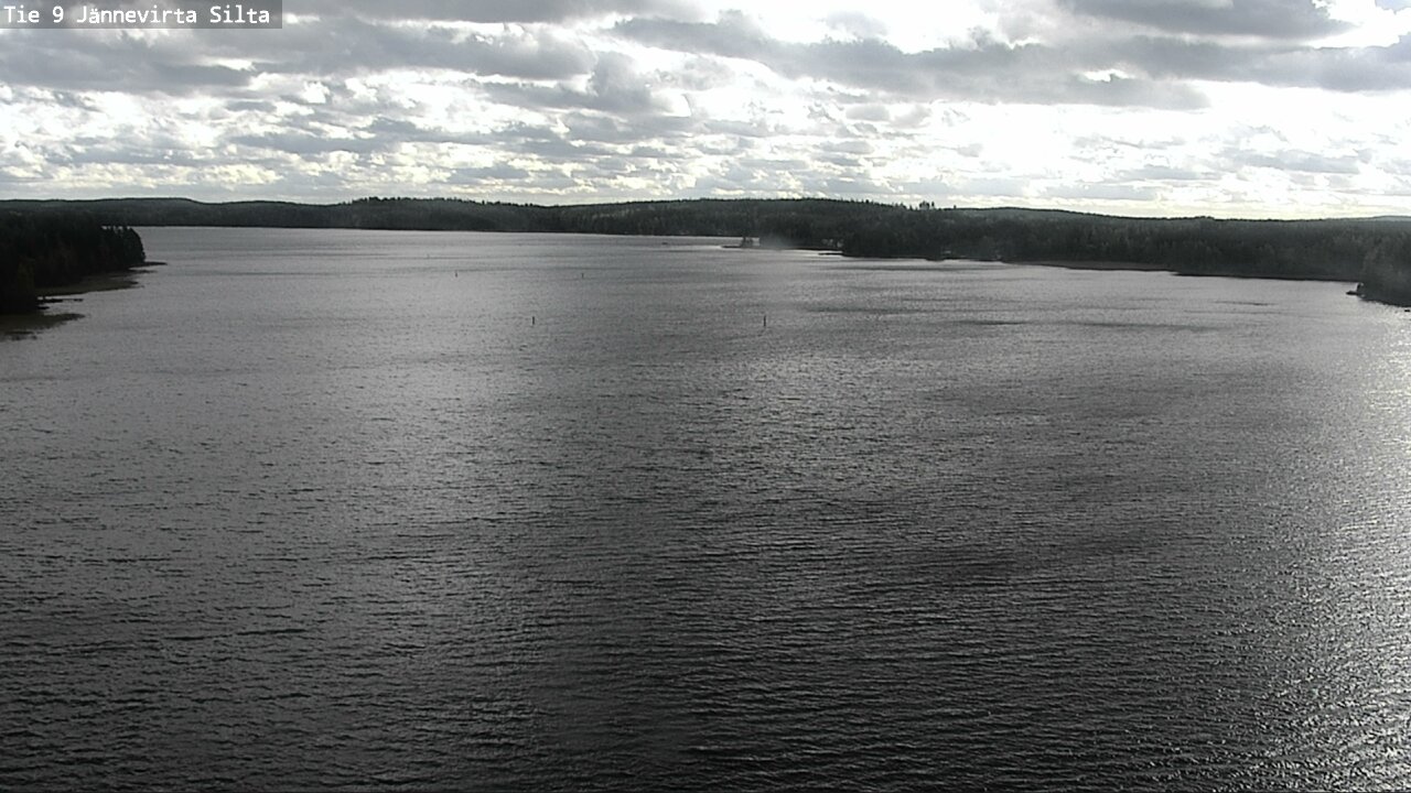 Weather Camera Image Road 9 Kuopio, Jännevirran silta, Kuopio, Pohjois-Savo